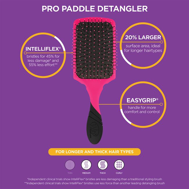 Pink 2.0 Pro Paddle Detangler