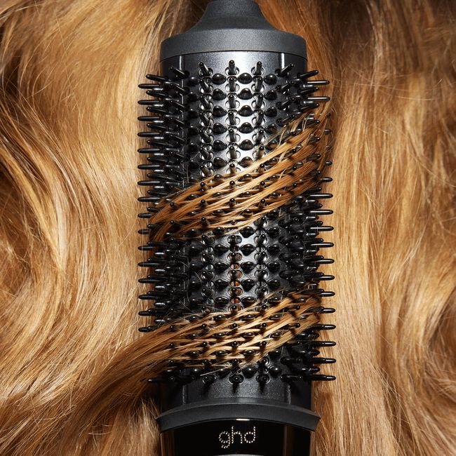 White Duet Blowdry 2-in-1 Hair Dryer Brush