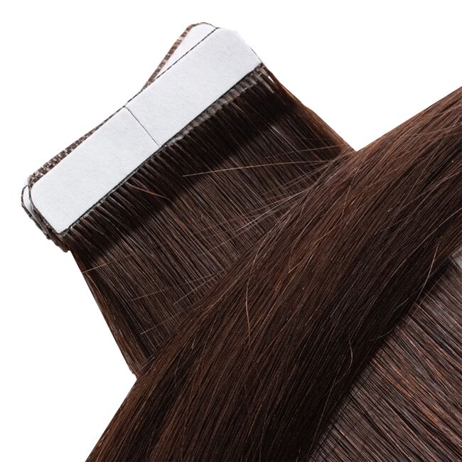 #4 Chocolate Tape-In Straight - 22 Inch