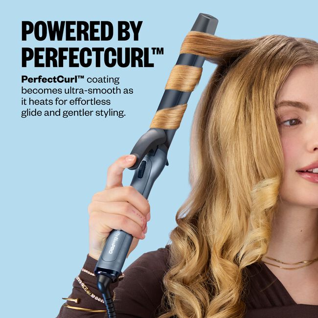 PrecisionGrip Curling Iron
