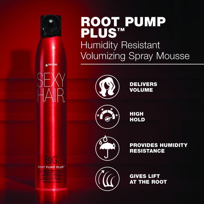 Big Sexy Hair Root Pump Plus Humidity Resistant Volumizing Spray Mousse