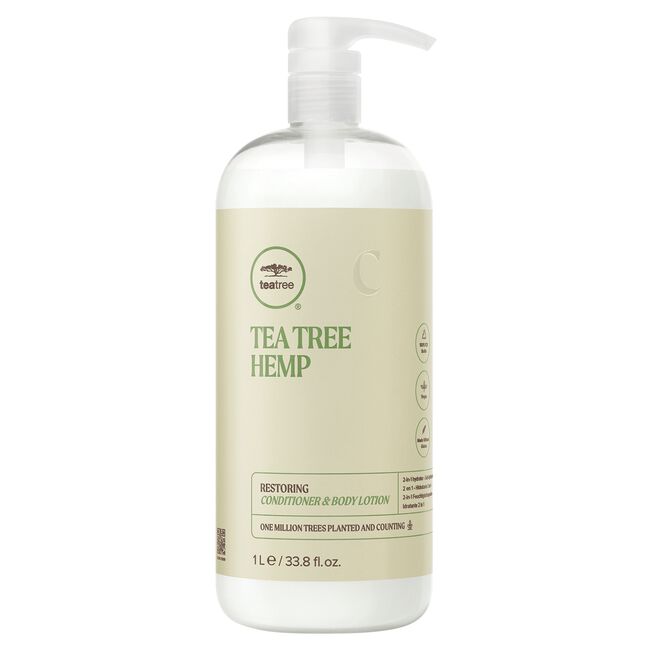 Tea Tree Hemp Restoring Conditioner & Body Lotion