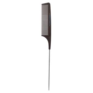 Carbon Metal Tail Comb