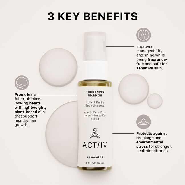 Thickening Beard Oil Unscented