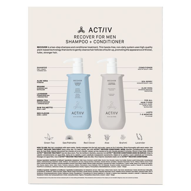 Recover for Men Thickening Duo