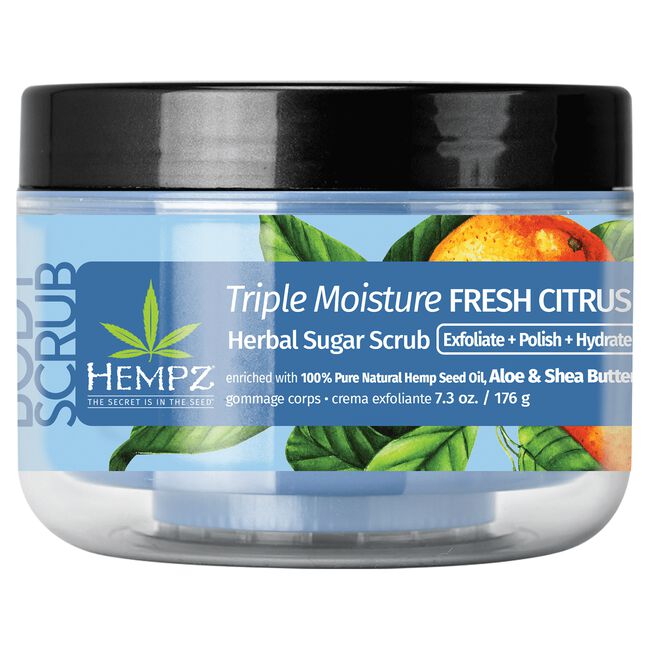 Triple Moisture Fresh Citrus Herbal Sugar Scrub