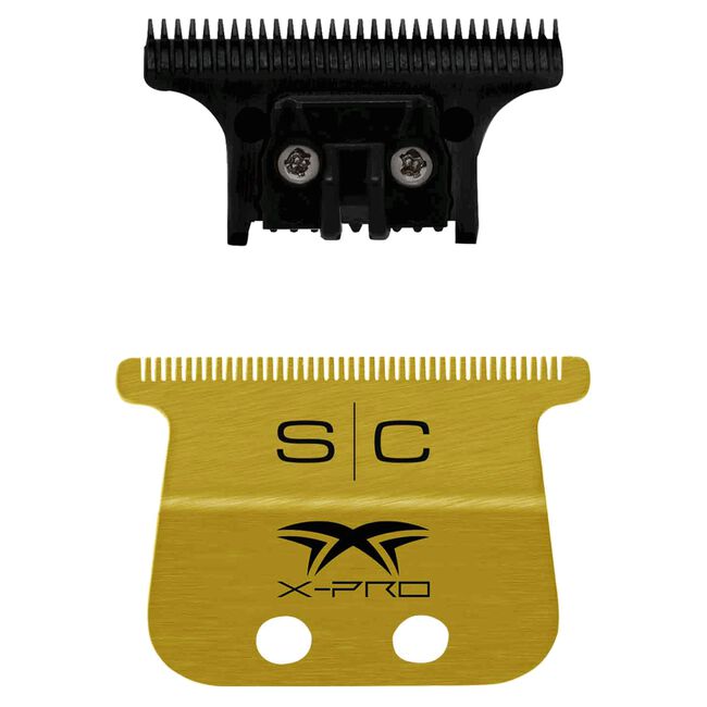 Gold Titanium X-Pro Wide & The One DLC Cutting Blade Trimmer Set