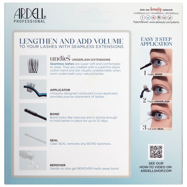 Seamless Underlash Extensions Faux Mink