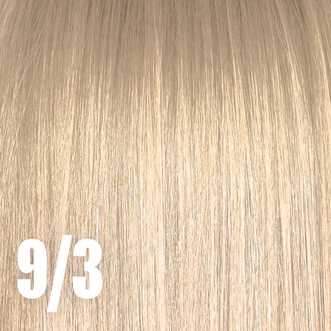9/3 Warm Very Light Blonde Gold Pure Perfection Permanent Hair Color