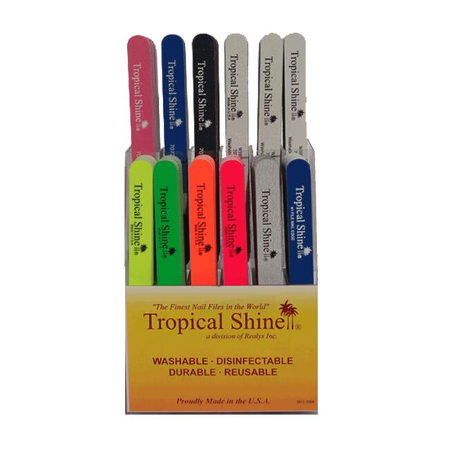 Tropical Shine Nail Files Display