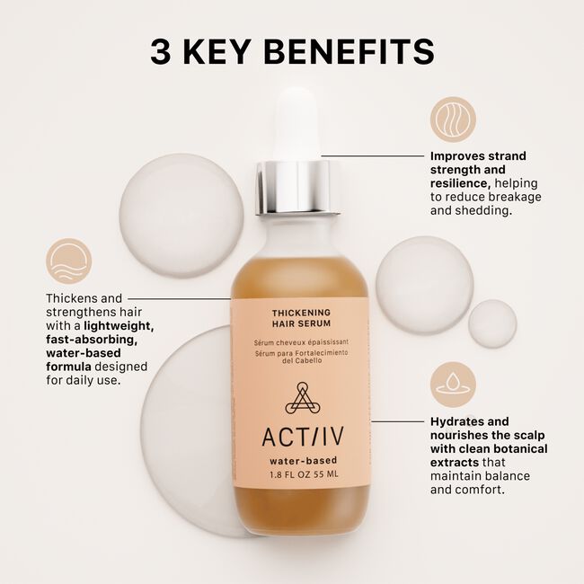 Water-Based Thickening Hair Serum