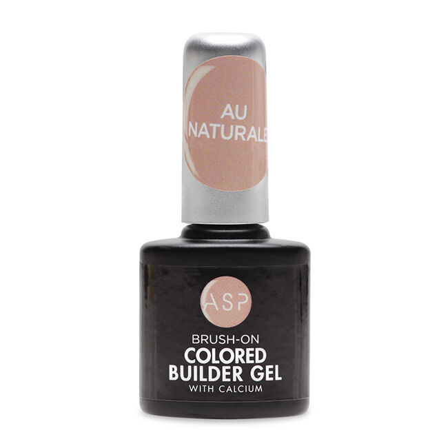 Au Natural Brush-On Colored Builder Gel With Calcium