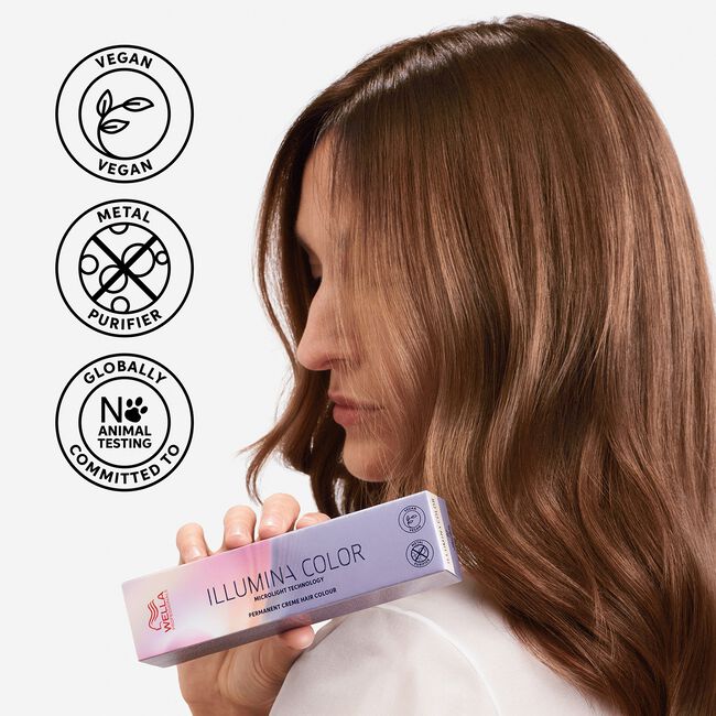 7/42 Medium Blonde/Red Matte Illumina Permanent Hair Color