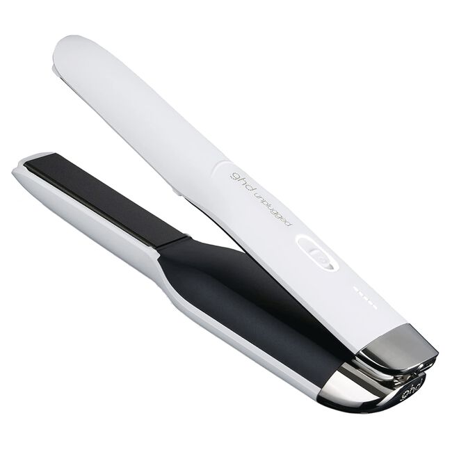 White Unplugged Styler Cordless Flat Iron