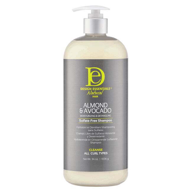 Almond & Avocado Moisturizing & Detangling Sulfate-Free Shampoo