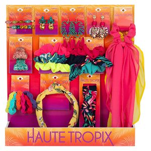 Tropic Vibes Hair Accessories Display