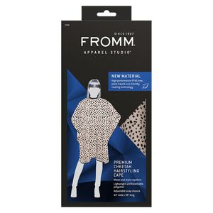 Premium Cheetah Hairstyling Cape
