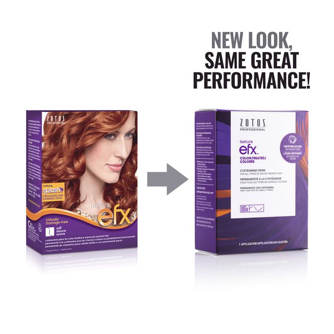 Texture EFX Damage-Free Perm for Color-Treated or Previously Permed Hair