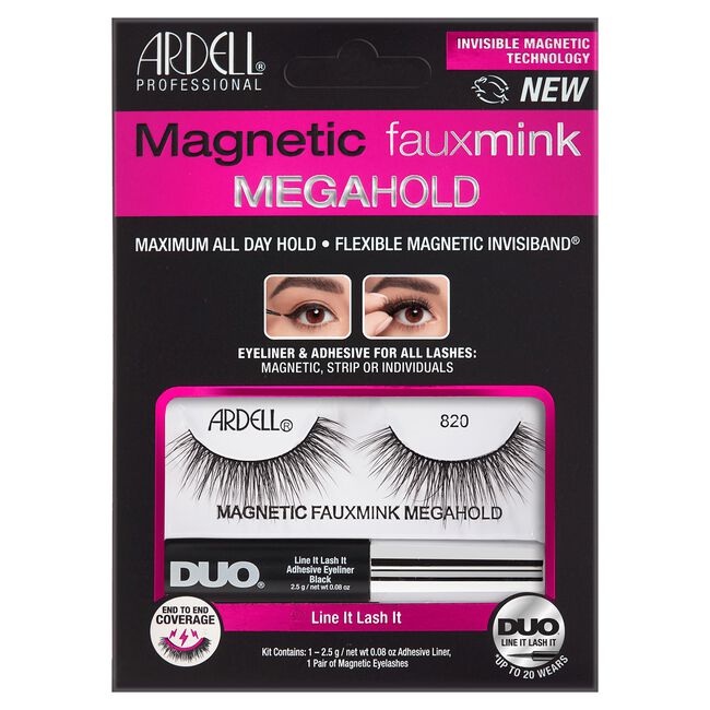 Magnetic Faux Mink #820 Megahold Liner & Lash Kit