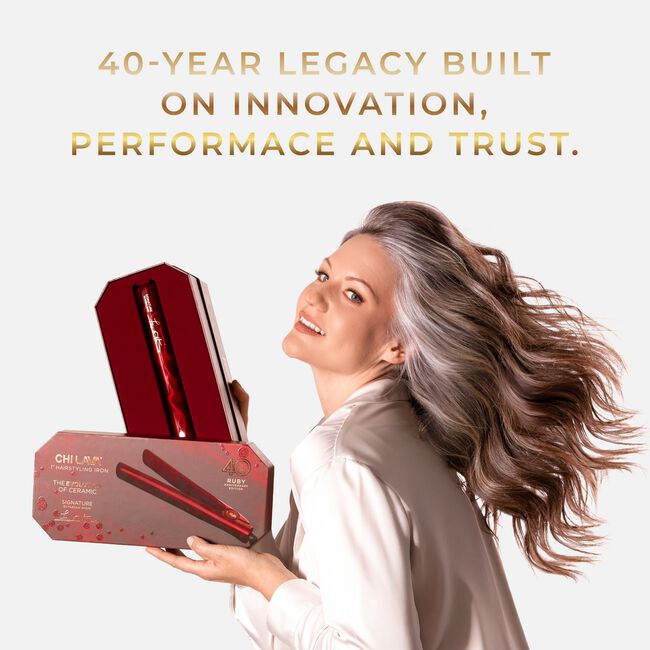 Ruby Lava 1 Inch Flat Iron