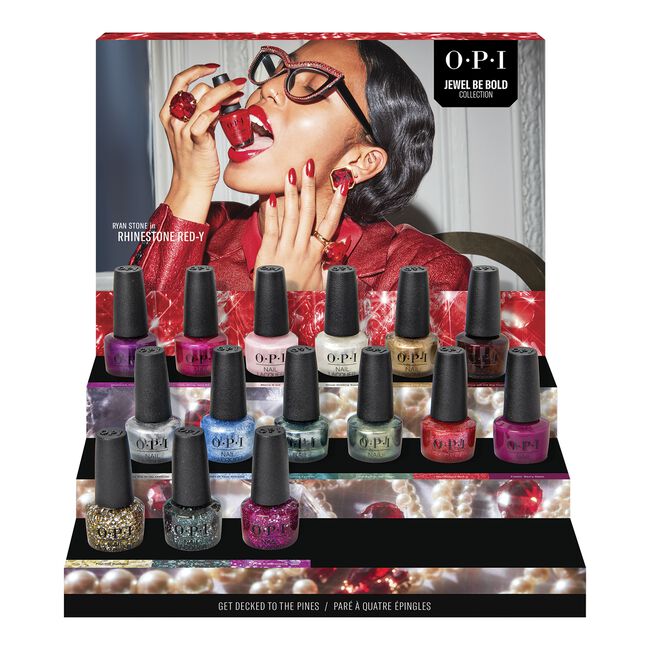 Jewel Be Bold Nail Lacquer Display