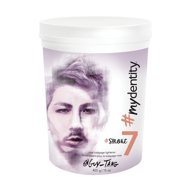 #Stroke7 Rose Balayage Clay Lightener
