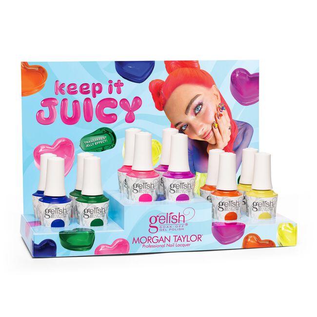 Keep It Juicy Soak-Off Gel Polish Display