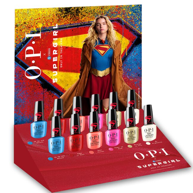 Supergirl Nail Lacquer Display