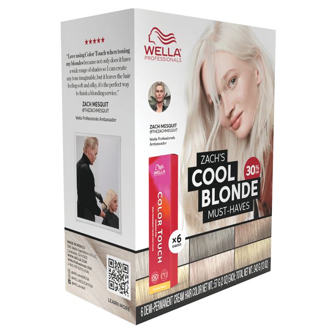 Color Touch Zach's Cool Blonde Must-Have Kit
