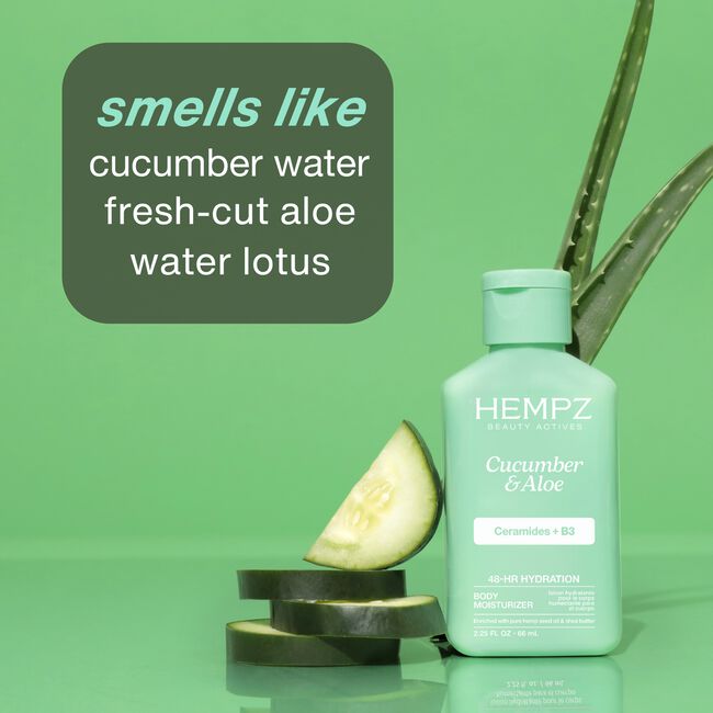 Cucumber & Aloe Herbal Body Moisturizer