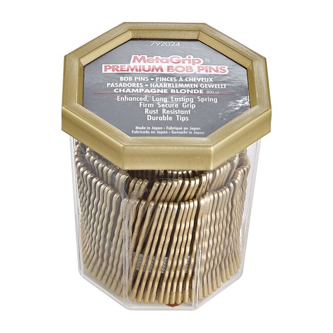 Metagrip Premium Blonde 300 Count Bob Pins