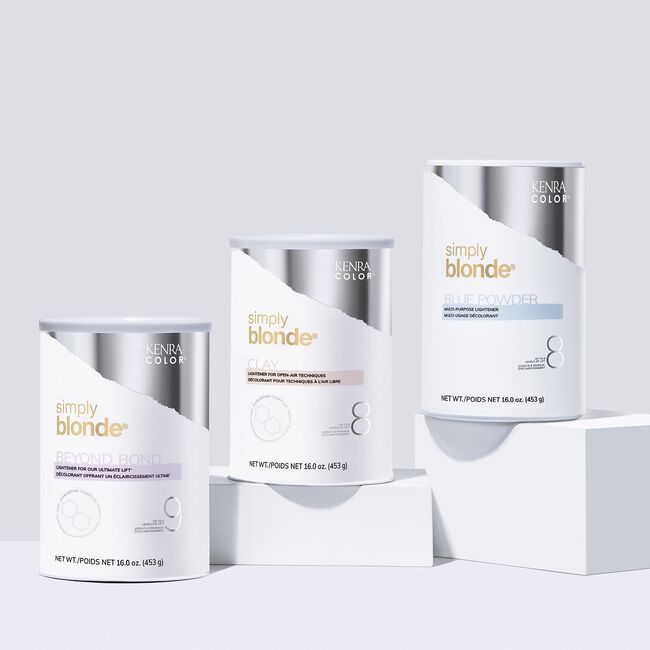 Simply Blonde Blue Powder Lightener