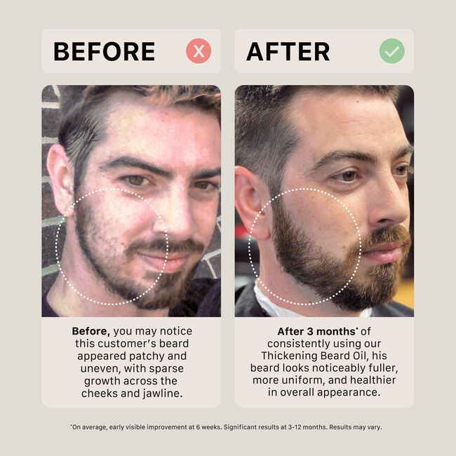 Thickening Beard Oil Unscented