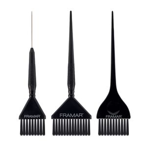 Black Coloring Brush Set
