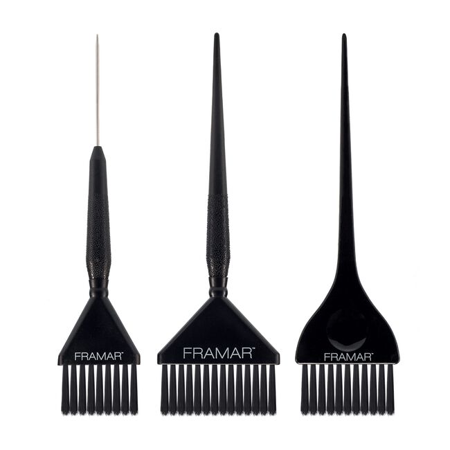 Black Coloring Brush Set