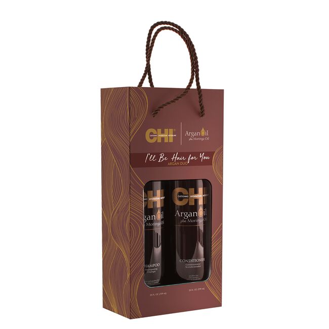 CHI Argan Oil Shampoo, Conditioner Duo