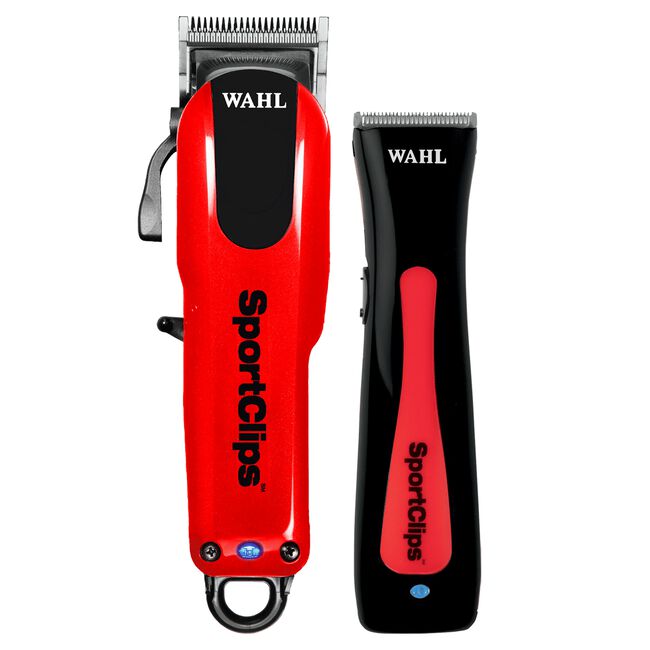 Red & Black SportClips Edition Clipper & Trimmer Duo