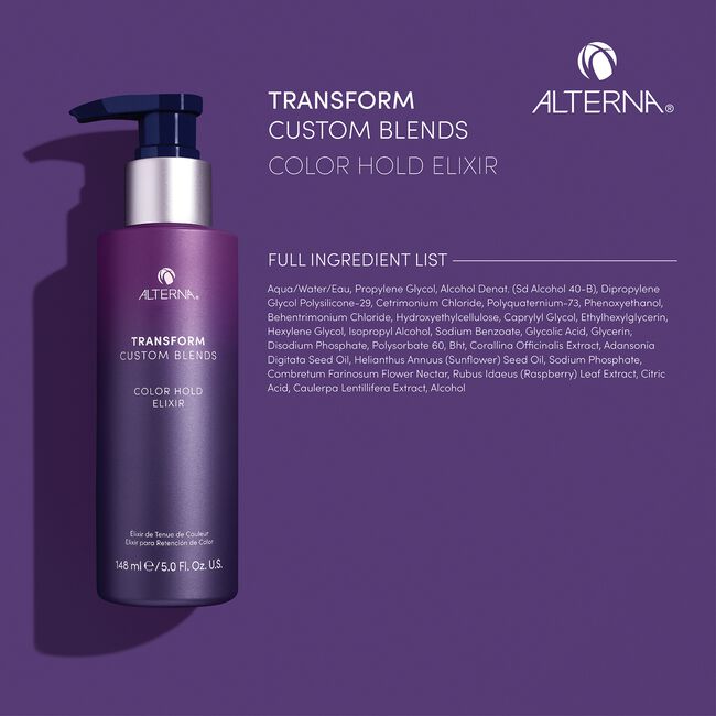 Transform Custom Blends Color Hold Elixir