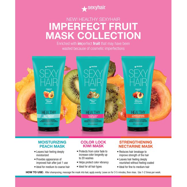 Healthy Sexy Hair Color Lock Kiwi Mask