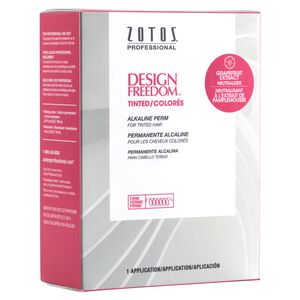 Design Freedom Alkaline Perm for Tinted Hair