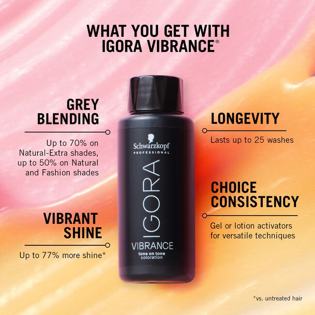 3-00 Dark Brown Natural Extra IGORA Vibrance Tone on Tone Coloration