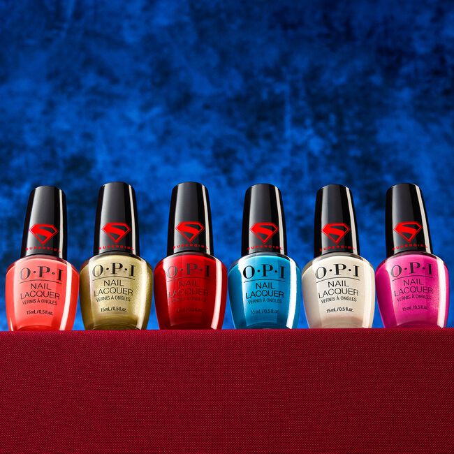 Supergirl Nail Lacquer Display