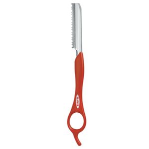 Feather Texturizing Red Razor 7.25 Inch