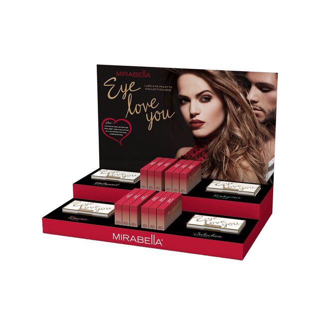 Eye Love You Eyeshadow Collection Display