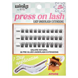 Winks Press on Lash 30 pc Volume + Applicator