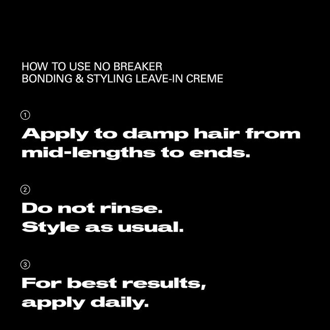 No. Breaker Bonding & Styling Leave-In Cream
