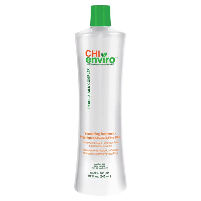 Smoothing Treatment Highlighted Porous and Fine Hair