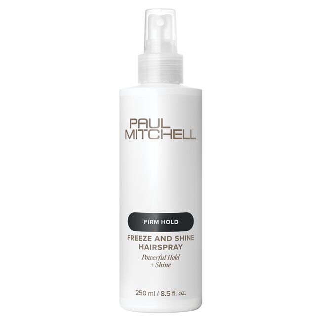 Freeze and Shine Hairspray 50% VOC