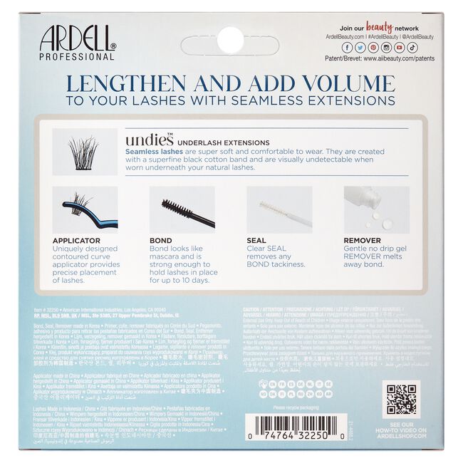 Seamless Underlash Extensions Naked Lashes Kit