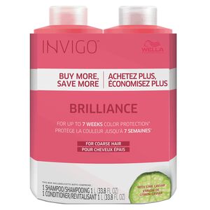 INVIGO Brilliance for Coarse Hair Liter Duo